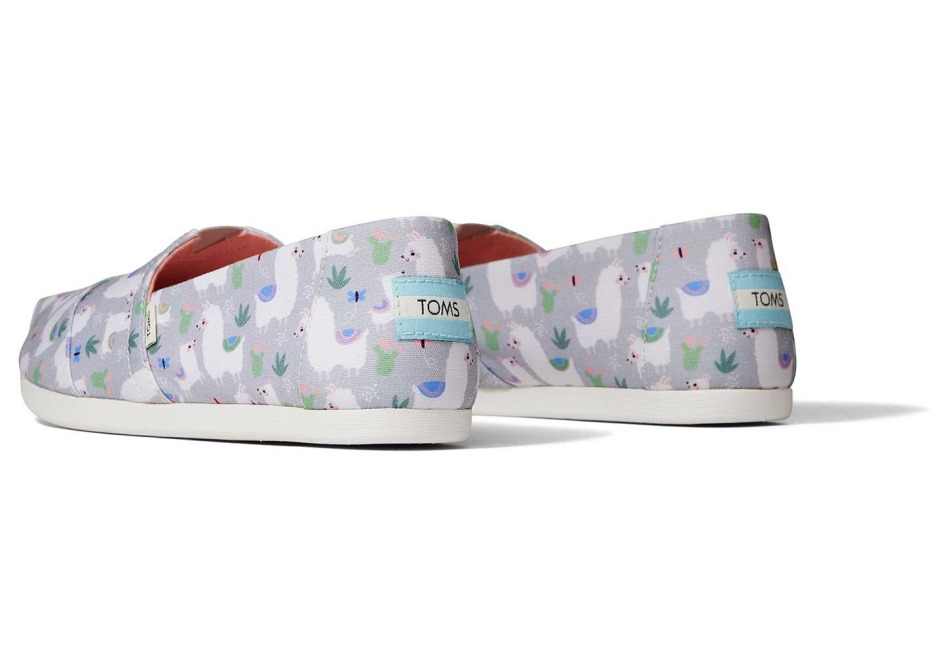 Toms Alpaca Alpargata Mid Grey