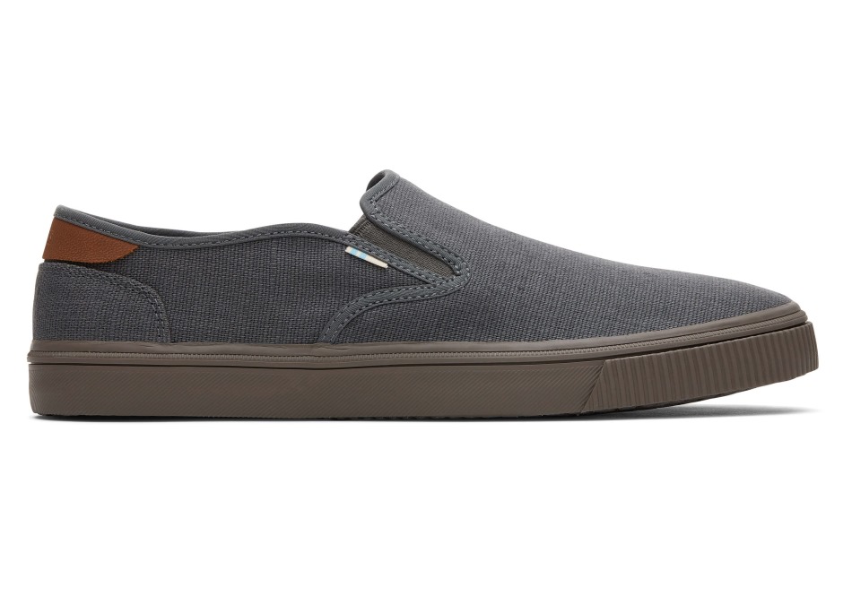 Toms Baja Slip σε καπνιστό γραφίτη
