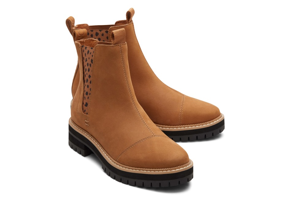 Toms Dakota Bootie καφέ