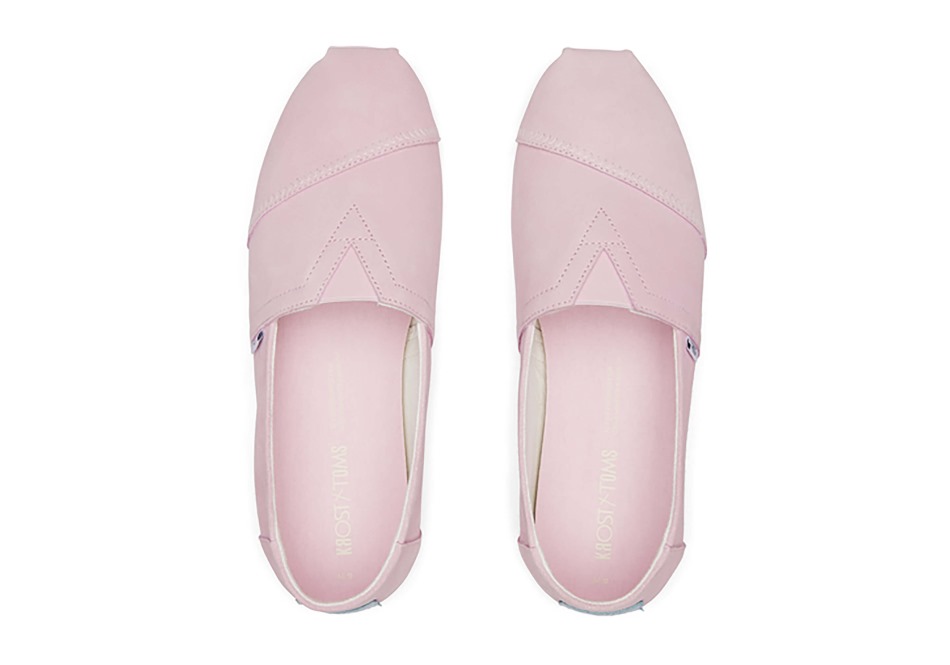 Toms Toms X Krost Alpargata σουέντ ροζ