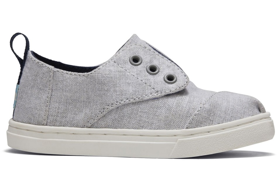 Sneaker Toms Tiny Cordones Drizzle Grey