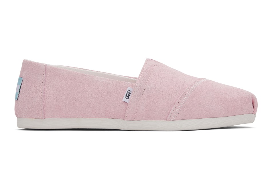 Toms X Krost Alpargata σουέντ ροζ