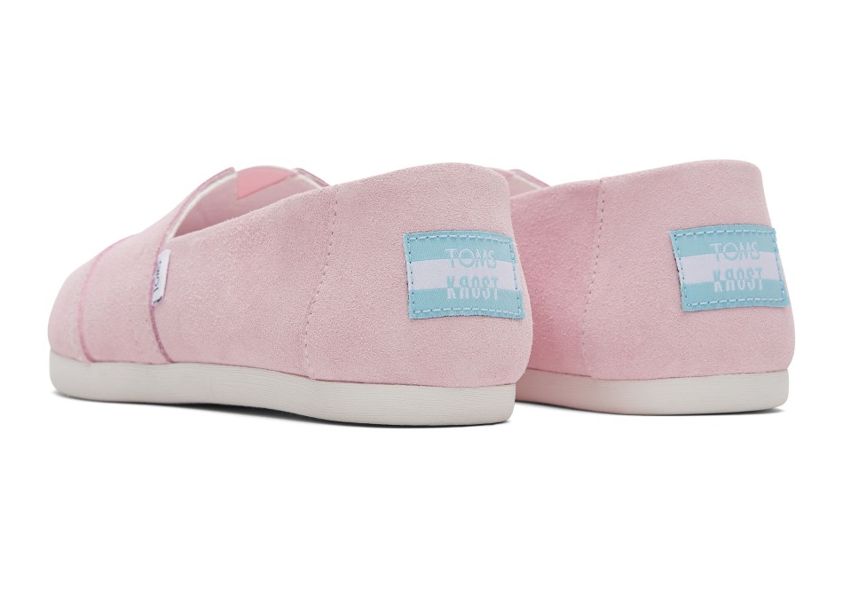 Toms X Krost Alpargata σουέντ ροζ