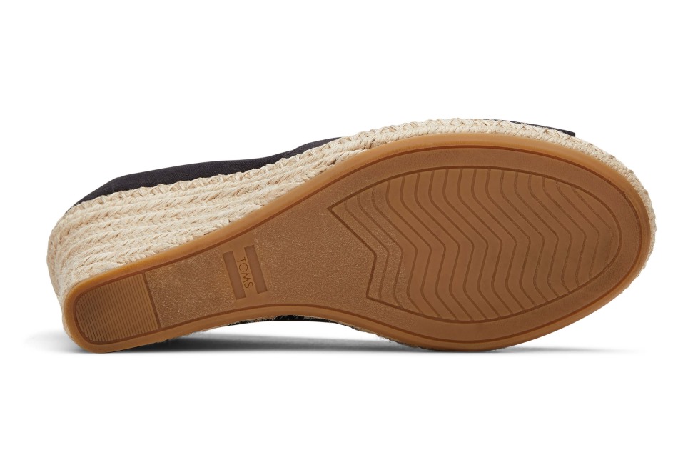 Toms Michelle Wedge τακούνι μαύρο