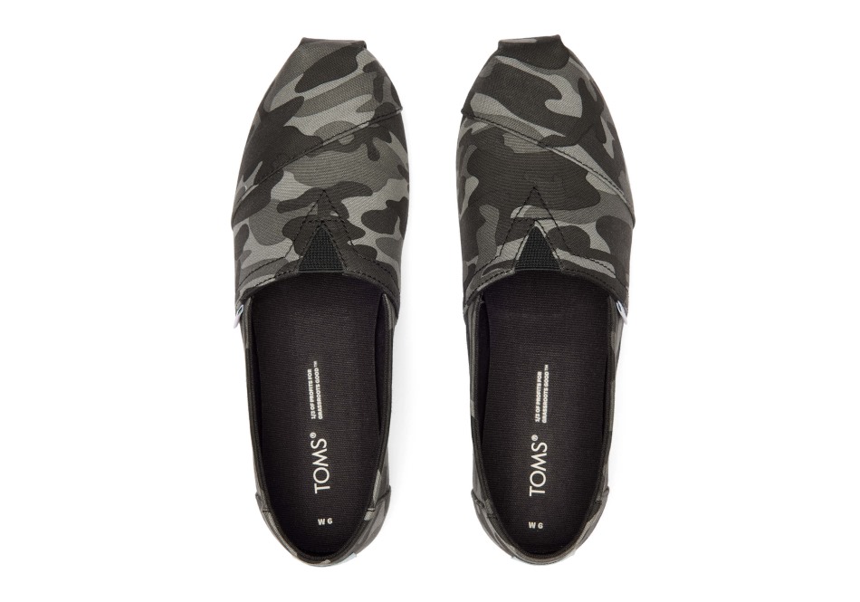 Toms Alpargata Camo Black Forest