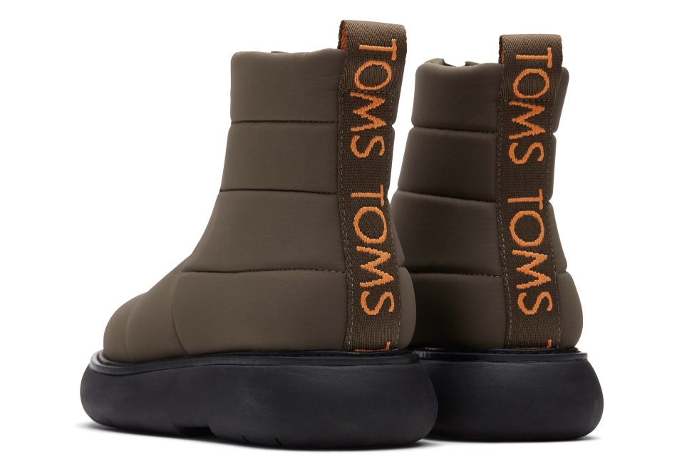 Toms Repreve Mallow Puffer Puffer Olive