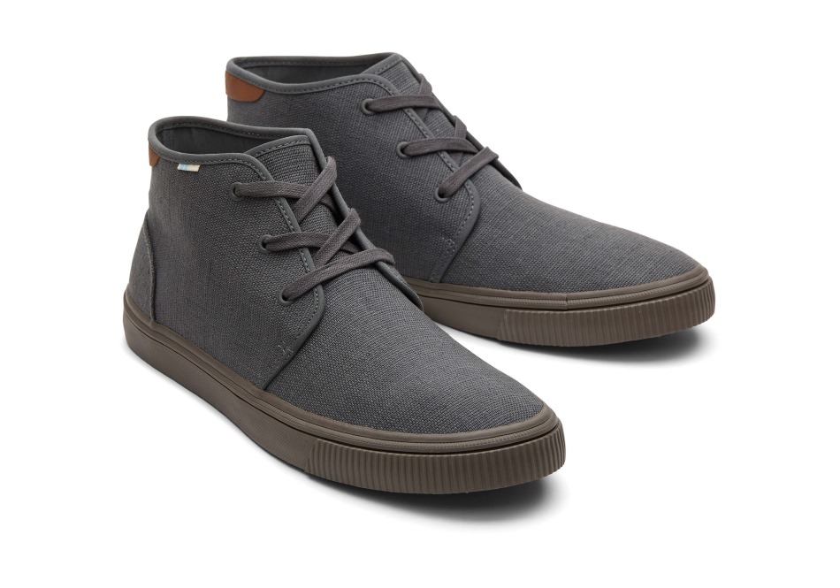 Toms Carlo Mid Sneaker καπνιστός γραφίτης