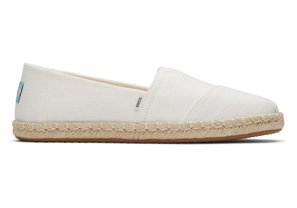 Toms Espadrille Alpargata υπόλευκο