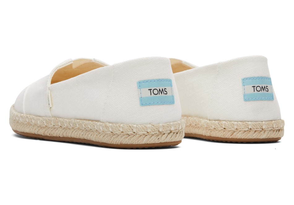 Toms Espadrille Alpargata υπόλευκο